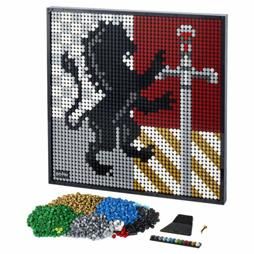 Ludendo Les blasons de Poudlard LEGO Art Harry Potter 31201