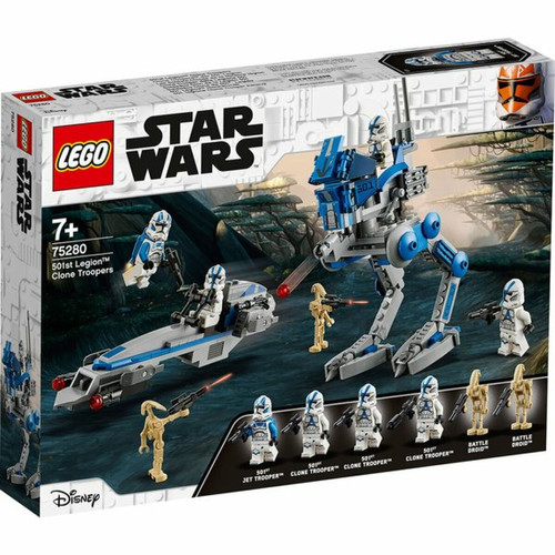 Briques et blocs Ludendo Les Clone troopers de la 501ème légion LEGO Star Wars 75280