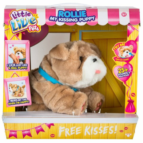 Ludendo - Little live Pets Kissing Rollie - Chien interactif Ludendo  - Little pet