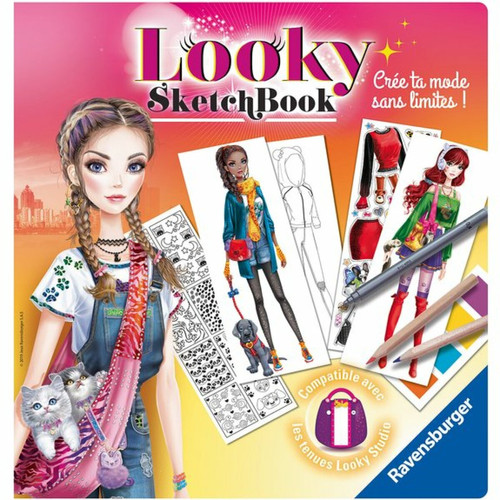 Ludendo - Looky Sketch book petits animaux Ludendo  - Jeux artistiques
