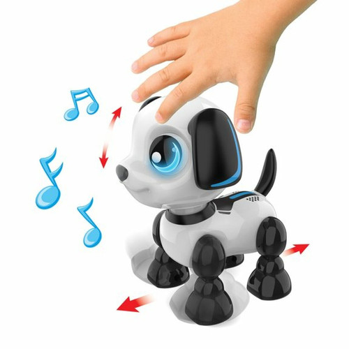 Mini robot interactif intelligent de reconnaissance de lumière et de voix