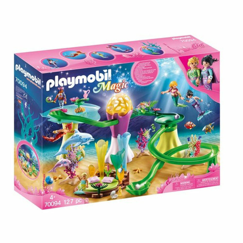 Ludendo - Pavillon de corail avec dôme lumineux Playmobil Magic 70094 Ludendo - Calendrier de l'avent playmobil Jeux & Jouets