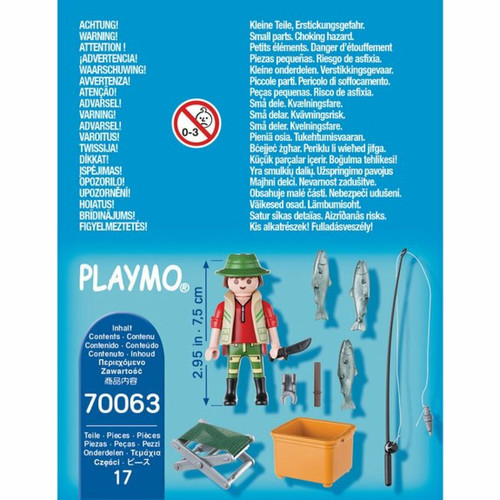 Playmobil Pêcheur à la ligne Playmobil Special Plus 70063