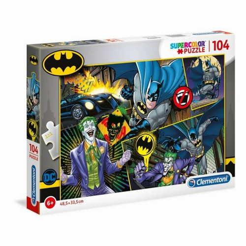Puzzles Enfants Ludendo Puzzle 104 pièces Supercolor Clementoni - Batman