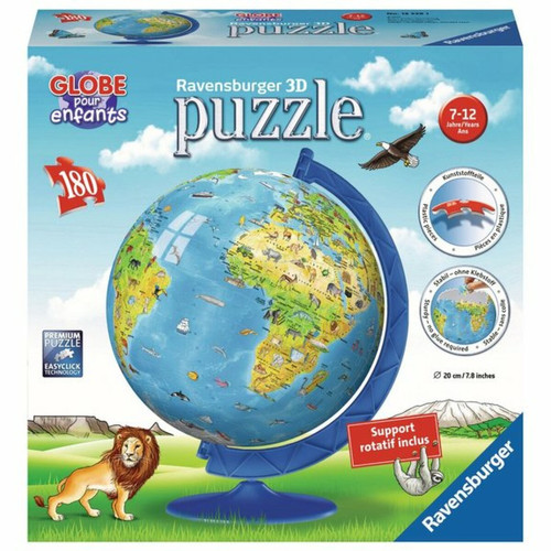 Ludendo - Puzzle 3D Globe 180 pièces Ludendo  - Puzzles 3D