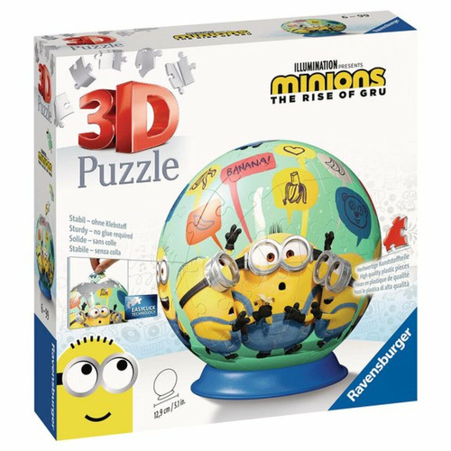 Ludendo - Puzzle 3D rond 72 pièces - Minions 2 Ludendo  - Puzzles 3D