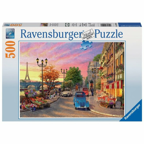 Ludendo - Puzzle 500 pièces Ravensburger  - Promenade à Paris Ludendo  - Puzzle paris