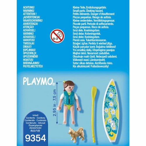 Playmobil Sportive avec paddle Playmobil Spécial PLUS 9354