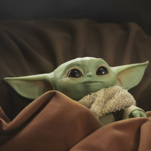 Jeux d'éveil Star Wars The Mandalorian - Peluche électronique The Child Bébé Yoda de 20 cm