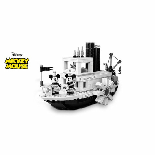 Briques et blocs Steamboat Willie LEGO Ideas 21317