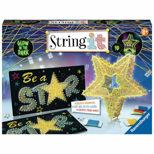 Ludendo - String It maxi : 3D Stars Ludendo - Cadeau de Noël Enfant