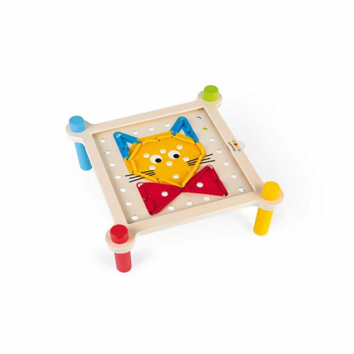 Ludendo - Table de laçage Essentiel en bois Ludendo  - Cadeau pour bébé - 1 an Jeux & Jouets
