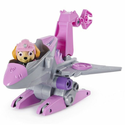 Spin Master - PAW Patrol - Dino De Luxe Themed Vehicle Skye Spin Master  - Films et séries Spin Master