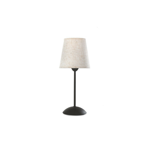 Lumiere - Lampe de table avec abat-jour conique rond, abat-jour blanc Lumiere  - Lampe à lave Luminaires