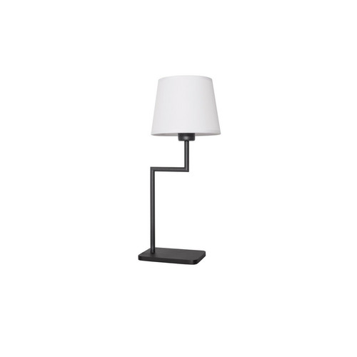 Lumiere - Lampe de table avec abat-jour conique rond Sandy Black Aluminium LED E27 Lumiere  - Lampe à lave Luminaires