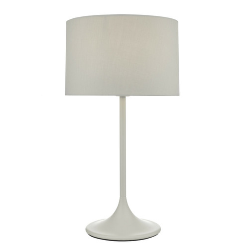 Lumiere - Lampe de table grise avec abat-jour tambour rond Lumiere  - Lampe pince Luminaires