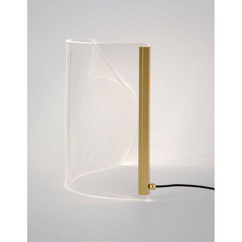 Lumiere - Lampe de Table LED Intégrée Or Aluminium LED 1x6W 348Lm 3000K Lumiere  - Lampe à lave Luminaires