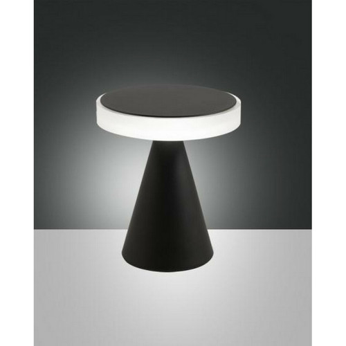 Lumiere - Lampe de Table LED Intégrée Verre Noir Lumiere  - Lampe à lave Luminaires