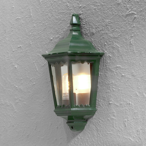 Lampadaire Lumiere Lanterne d'extérieur classique à encastrer verte, IP43