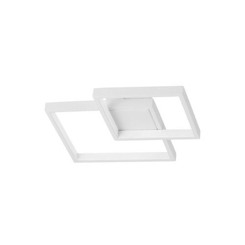 Lumiere - Luminaire Semi Encastré LED Intégré Blanc Sable Acier Aluminium LED 19W 1342Lm 3000K Lumiere  - Luminaires