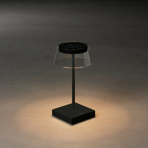 Lumiere - Scilla Lampe de table à effet extérieur USB 2700K, 3000K Dimmable Noir, IP54 Lumiere  - Lampe à lave Luminaires