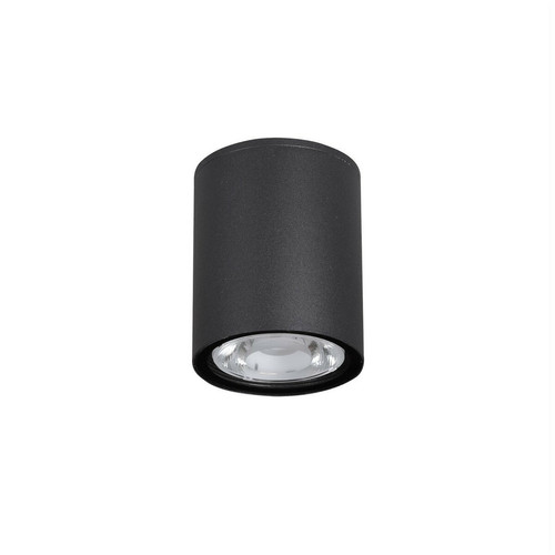 Lumiere - Spot Monté En Surface Sandy Noir Aluminium Verre Osram LED 6W 520Lm 3000K IP65 Lumiere  - Plafonniers