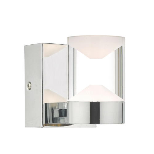 Lumiere - W, salle de bain LED acrylique et chrome poli clair IP44 Lumiere  - Luminaires Gris