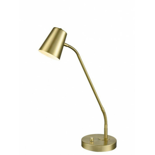 Luminaire Center - Lampe de table dorée 1 Ampoule Luminaire Center  - Lampe à lave Luminaires