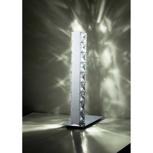 Inspired - Lampe de Table 3W LED 6000K Chrome Poli/Cristal Inspired - Luminaires Chrome, verre opale