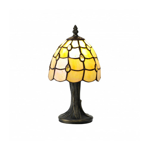 Luminaire Center - Lampe de table Tiffany Breeze 1 Ampoule Beige 51,5 Cm Luminaire Center  - Lampe minnie