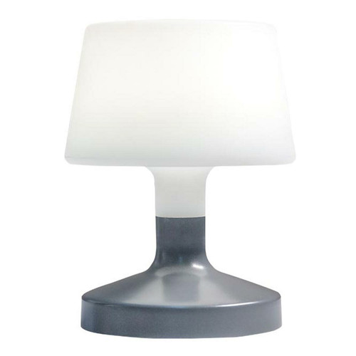 Lampes à poser Lumisky Lampe de table touch LED HELEN ROCK Gris Polyéthylène H21CM