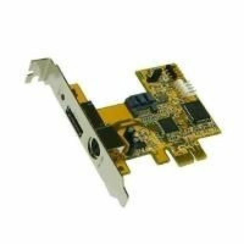 Carte Contrôleur USB Lus Africa Exsys EX-3500 - Speichercontroller (RAID) - 2 Sender/Kanal - SATA 3Gb/s Low Profile - 300MBps - RAID 0, 1, 0+1 - PCIe x1 (EX-3500-L)