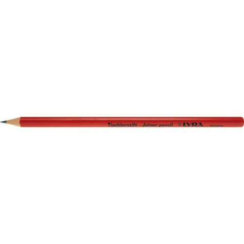 Lyra - Crayon de menuisier, Long. : 175 mm, Forme rond, Pointe taillée Lyra  - Lyra