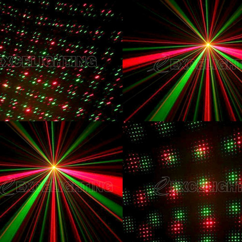 Lytor PACK Light FIESTA Effet FestiNight OVNI LED RVB +  Las jeu de lumière EGO Rouge/Vert