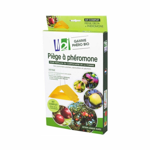 M2i Biocontrol - Piège à phéromones papillon du carpocapse de la pomme Cydia Pro Caps. M2i Biocontrol  - Jardinerie