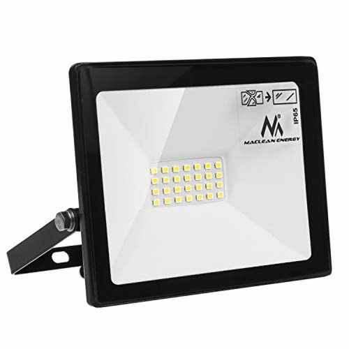 Maclean - Projecteur LED extérieur Maclean 20W 1600lm 4000K (Noir) - Eclairage d'extérieur connecté