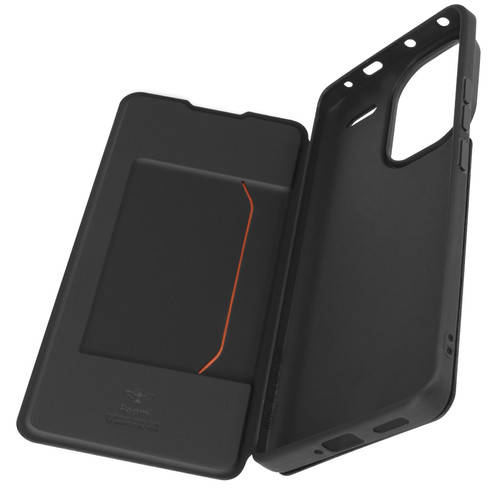 Coque, étui smartphone Made For Xiaomi Made for Xiaomi Housse pour Xiaomi Redmi Note 13 Pro Plus Porte-carte Fin et Léger Noir