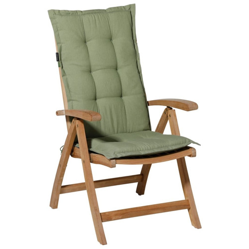 Madison - Madison Coussin de chaise à dossier haut Panama 123x50 cm Vert sauge Madison  - Coussin de chaise