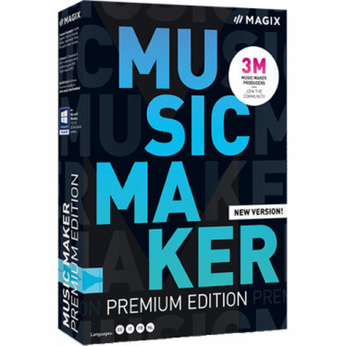 Magix - Music Maker Premium Edition - Licence Perpétuelle - 1 poste Magix  - Logiciel pour Mac