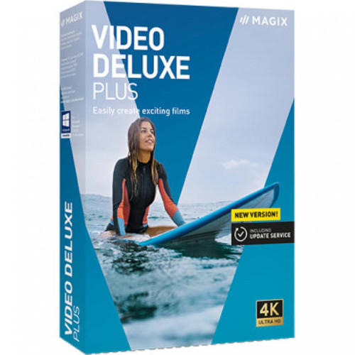 Magix - Vidéo deluxe Plus - Licence Perpétuelle - 1 poste - Graphisme et Vidéo