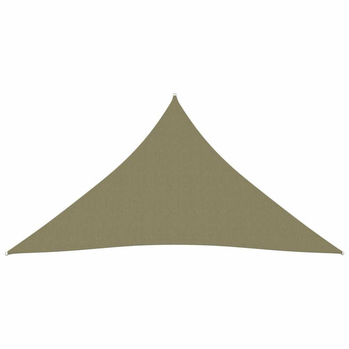 Maison Chic - Voile d'ombrage | Voile de parasol | Toile d'ombrage tissu oxford triangulaire 3x4x4 m beige -MN14559 Maison Chic  - Voile d'ombrage