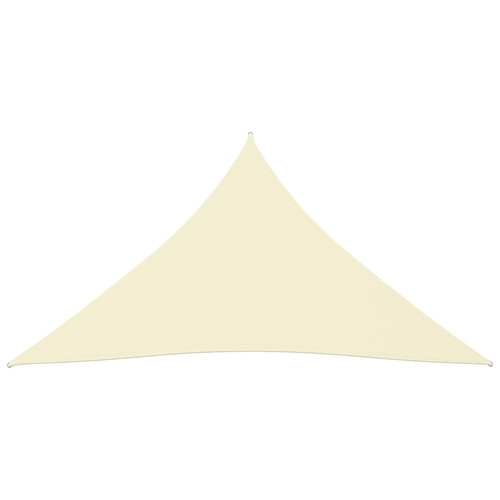 Maison Chic - Voile d'ombrage | Voile de parasol | Toile d'ombrage tissu oxford triangulaire 3x4x4 m crème -MN14173 Maison Chic  - Voile d'ombrage