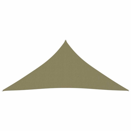 Maison Chic - Voile d'ombrage | Voile de parasol | Toile d'ombrage tissu oxford triangulaire 4x4x4 m beige -MN97370 Maison Chic - Bonnes affaires Voile d'ombrage