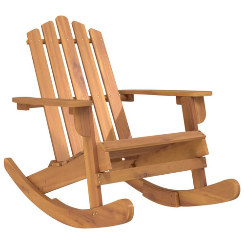 Ensembles tables et chaises Ensemble de salon de jardin Adirondack 3 pcs | Ensemble de Table et chaises | Mobilier d'Extérieur bois acacia solide -GKD23840