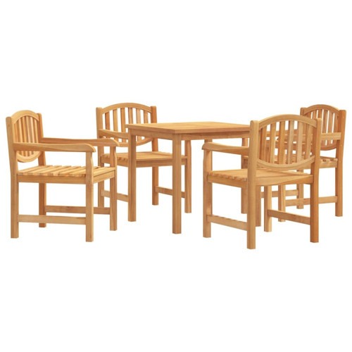 Maison Chic - Ensemble de salle à manger de jardin 5 pcs,Table et chaises d'extérieur Bois de teck massif -GKD704717 Maison Chic  - Ensembles tables et chaises