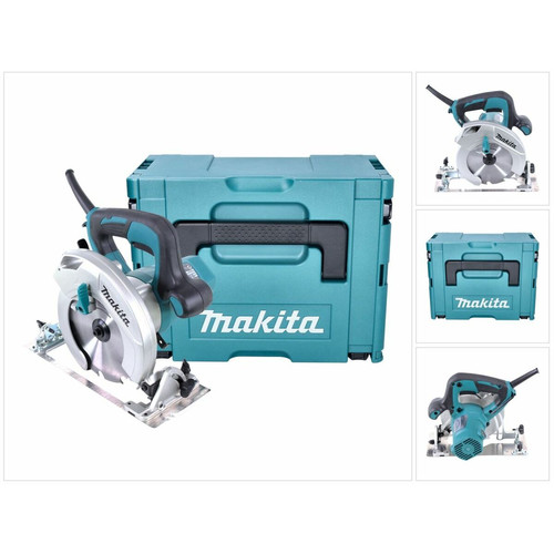 Makita - Makita HS6601J Scie circulaire 1050 watts 165 mm + Coffret Makpac Makita  - Marchand Monsieur plus