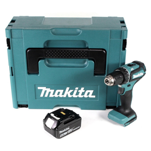 Makita - Makita DDF 485 G1J 18 V Li-Ion Perceuse visseuse sans fil Brushless 13 mm + Coffret MakPac + 1 x Batterie 6,0 Ah - sans Chargeur Makita  - Coffret perceuse makita