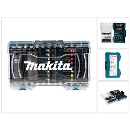 Makita - Makita Set d'embouts et douilles Fente / Phillips / Pozidriv / Torx / Inbus 30 pcs. (E-07060) Makita  - Outillage électroportatif Makita