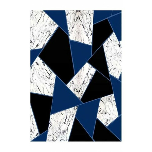 Mani Textile - Tapis DJAM Noir/Bleu Mani Textile  - Tapis 80x150