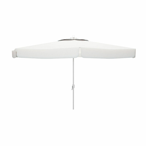 Marbueno - Parasol Marbueno Blanc Polyester Aluminium Ø 270 cm Marbueno  - Mobilier de jardin